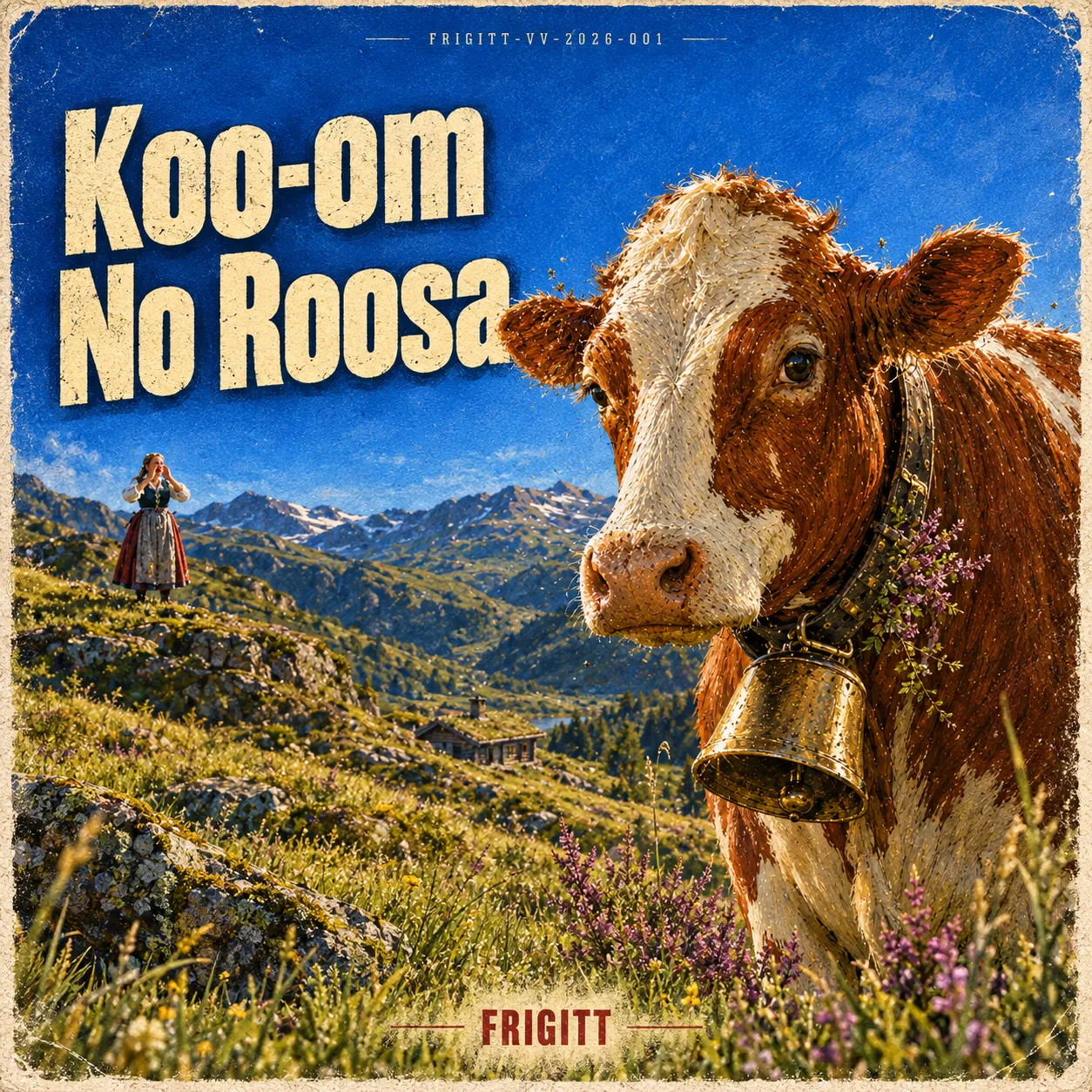 Omslag til Koo-om No Rosa av Frigitt